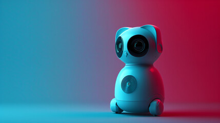 Voice controlled robotic pet cameras for remote