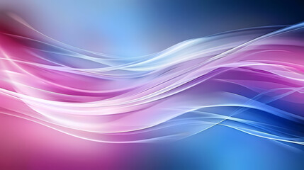 Abstract Swirling Colors in Blue and Pink Hues