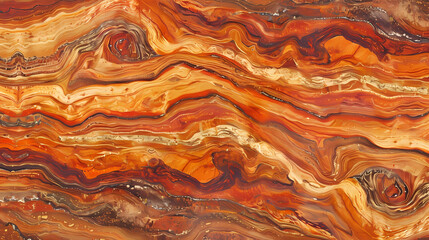 Vibrant Marble Patterns Captured in Natural Stone Slab