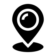 Location pin icon. Map pin place marker. Location icon. Map marker pointer icon set. GPS location symbol. 