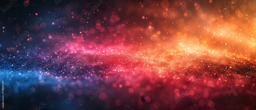 Poster Colorful gradient grain noise background for product design and social media.