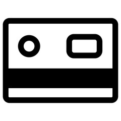 Obraz premium credit card icon vector design illustration