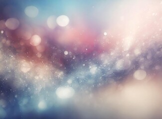 Abstract blurry bokeh lights background