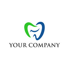 Fototapeta premium dentist logo concept