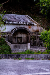 Fototapeta na wymiar japanese tomb