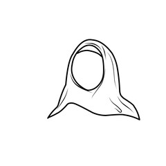 Hijab logo icon 