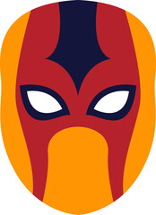 Superhero Mask Illustration