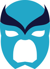 Superhero Mask Illustration