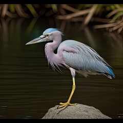 Naklejka premium Little Blue Heron