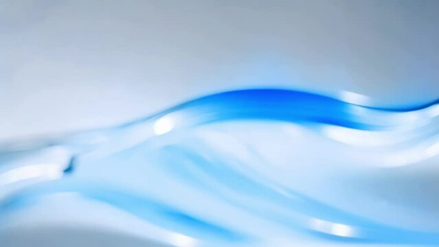 Blue Water Wave Abstract Background