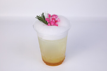 Sparkling Soda without a lemon