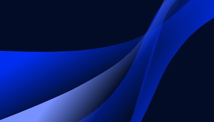 abstract blue background curve for poster, banner, cover, wallpaper, etc