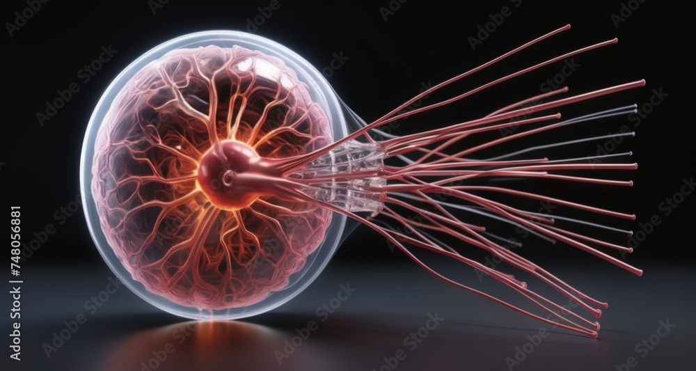 Poster neural network - a complex web of interconnected neurons