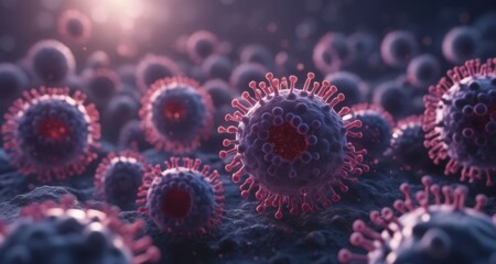  Viral Infection - A Close-Up Look at the Battle Within