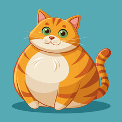 Fat ginger cat
