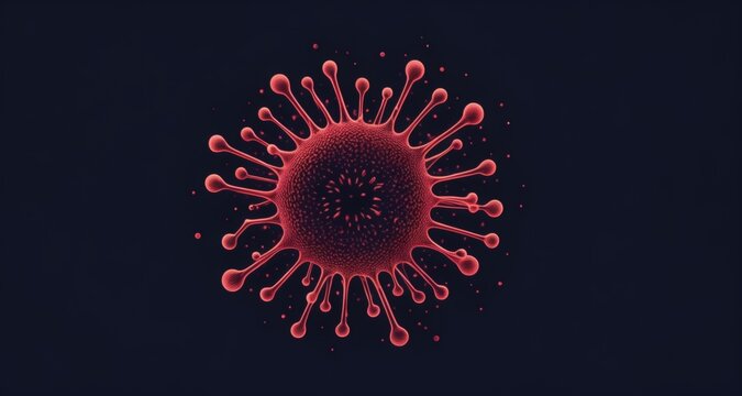  The unseen enemy - A visual metaphor for a virus