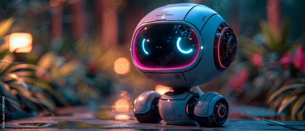 Poster The chatbot is a virtual assistant that uses CRM software automation technology to provide support and information to customers.