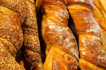 Backwaren Angebot in einer Bäckerei