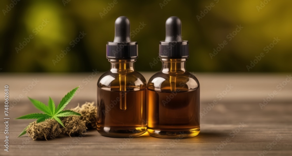 Poster  Elevate your experience with premium CBD oil