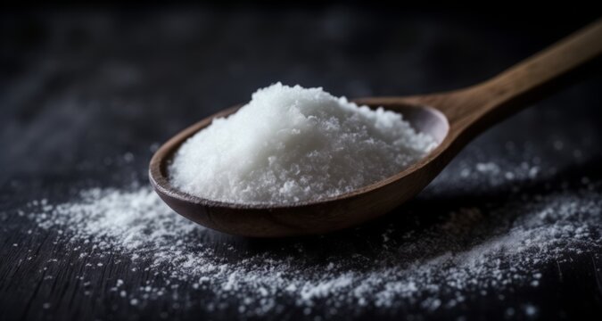  Finely ground sugar, ready to sweeten your culinary creation