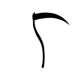 Creepy Black Scythe 