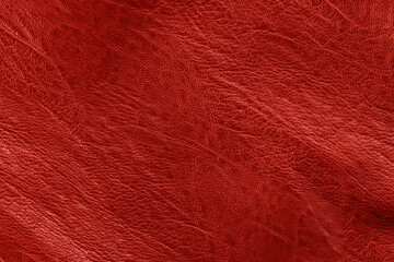 Dark red leather texture background with seamless pattern and high resolution.