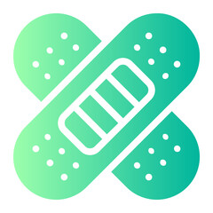 band aid gradient icon