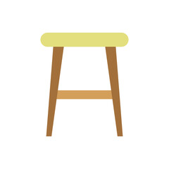 Aesthetic Chair Flat Style