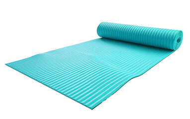 Elevating Gymnastics with Floor Exercise Mats On Transparent Background.