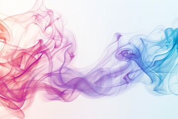 white abstract background with purple, pink smoke	