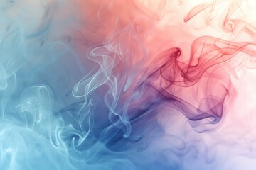 light abstract background with blue, pink smoke	