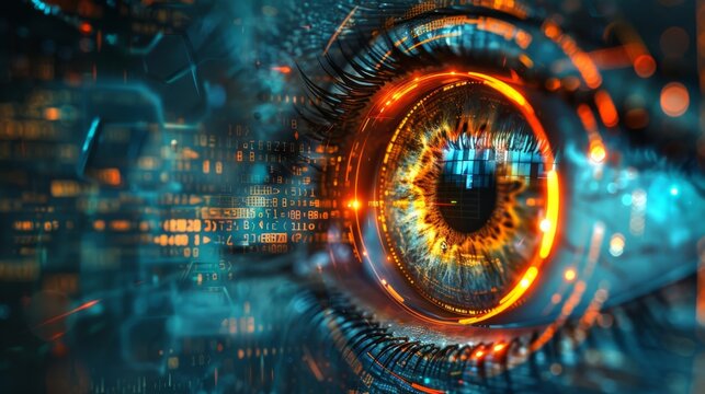 Incorporating elements of cybersecurity into a digital artwork