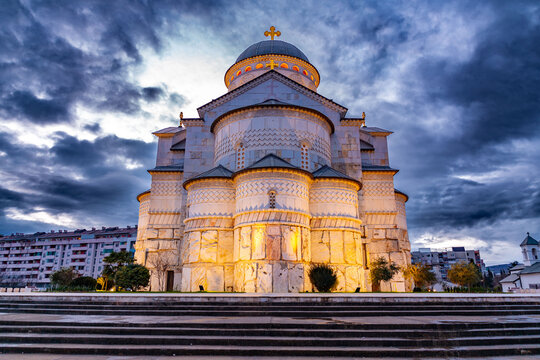 The Cathedral of the Resurrection of Christ in Podrgorica, Montenegro