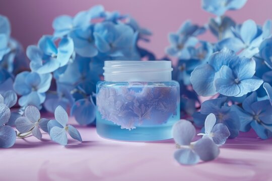 Facial lemon oil skin care cream. Skincare treatment products: food packaging lotion, skincare brilliant complexion gel, oil, pipette with silk serum and restorative jar pot