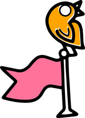 finishing flag symbol