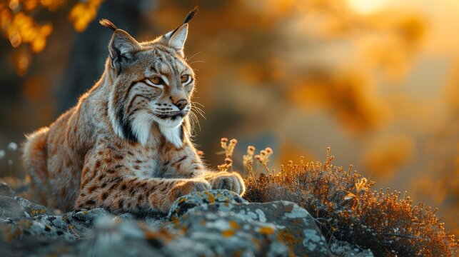 Concept animal: the Iberian Lynx. It was thought to have survived extinction until recently.