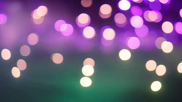 Abstract bokeh  Lights Glow on blurry Background