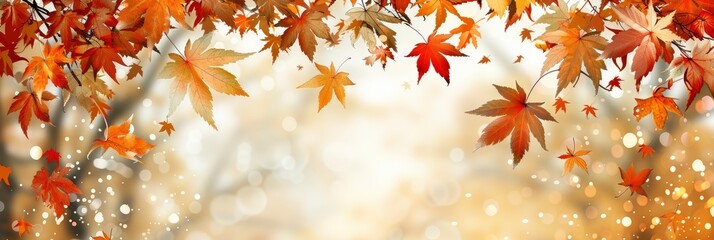 Autumn Leaves Japan, Background Banner HD