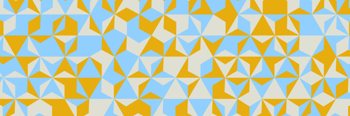Abstract Triangle Geometrical Multicolored Background, Vector Illustration 