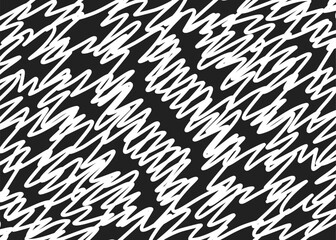 Abstract background with seamless doodle lines pattern