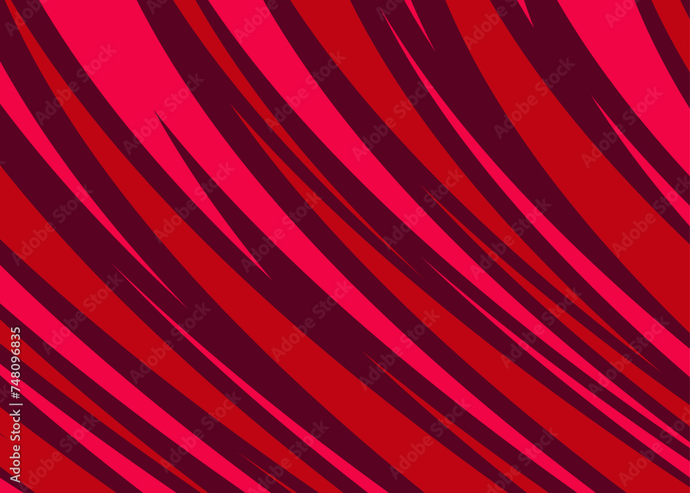 Poster abstract background with seamless colorful curved sharp lines pattern