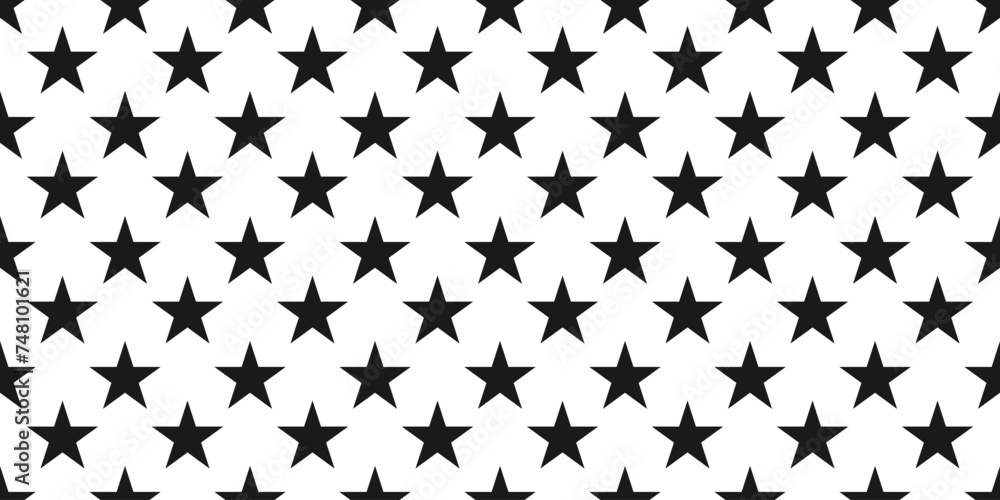 Poster vector pattern of stylized stars for design and textile
