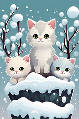 cute cats, Generative AI
