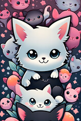 cute cats, Generative AI