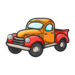 Toy car Logo Vector Illustration