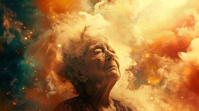 A grandmother who rises from her ashes like a Phoenix