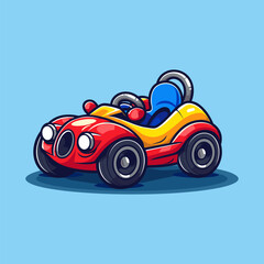 Toy car Logo Vector Illustration