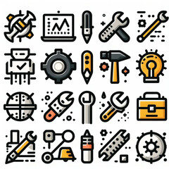 graphic design icon vector illustration-1