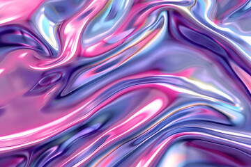 Obraz premium Metal chrome liquid background abstract texture silver colorful