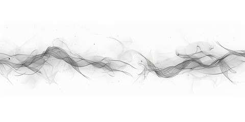 The graphic element in the form of an abstract cloud or smoke, which gives the image of myste